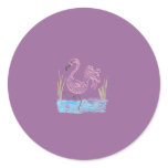 Pink Flamingo 13 wide boarder