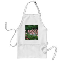 Pink Flamingo Apron