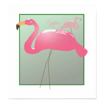 Pink Flamingo - AWARD WINNER posters by zgdesign Pink Flamingo - AWARD WINNER posters