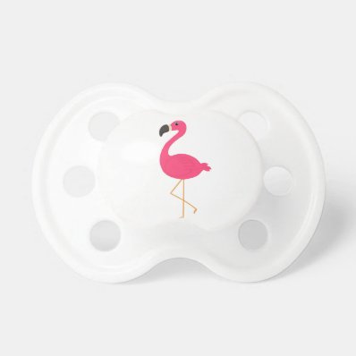 Pink Flamingo BooginHead Pacifier