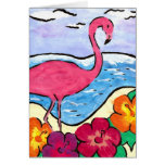 Pink Flamingo Greeting Cards