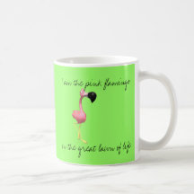 Pink Flamingo Coffee Cup Coffee Mug