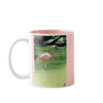 Pink Flamingo Coffee Cup mugs by Russ45 Pink Flamingo Coffee Cup mugs