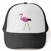 Pink Flamingo Mesh Hats