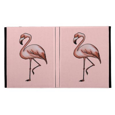 pink flamingo ipad folio cases