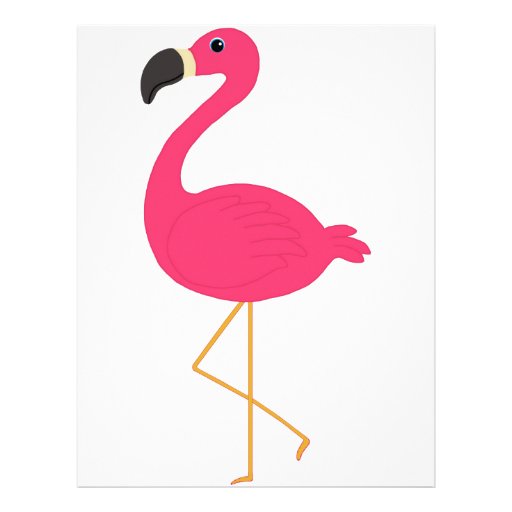 pink-flamingo-letterhead-template-zazzle