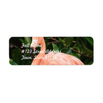 Pink Flamingo Mailing Labels