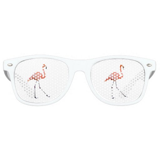 Pink Flamingo Retro Sunglasses Zazzle