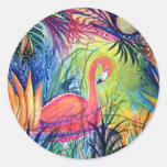 Pink Flamingo Sticker