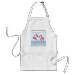Pink Flamingos Apron