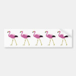 Pink Flamingos Bumper Sticker