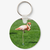 Pink Flamingos keychains