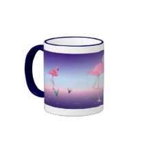Pink Flamingos Coffee Mugs