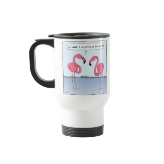 Pink Flamingos mug