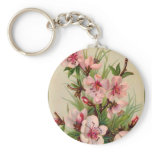 Pink Floral Arrangement Key Chains
