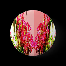 Pink Floral Arrangements buttons by doonagiri Pink Floral Arrangements buttons
