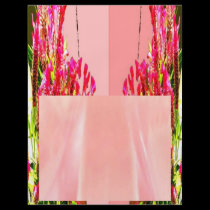 Pink Floral Arrangements flyers by doonagiri Pink Floral Arrangements flyers