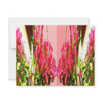 Pink Floral Arrangements invitations by doonagiri Pink Floral Arrangements invitations