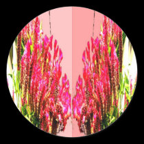 Pink Floral Arrangements stickers by doonagiri Pink Floral Arrangements stickers