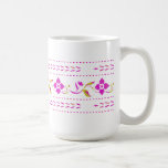 Pink Floral Coffee Mug