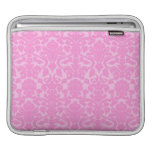 Pink Floral Damask iPad Sleeve ipad sleeves