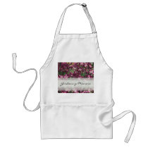 PInk Floral Gardening Momma Apron