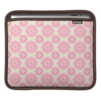 Pink Floral iPad Sleeve rickshaw_sleeve