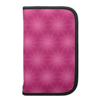 Pink Floral Pattern Folio Planner
