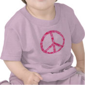 Pink Floral Peace shirt