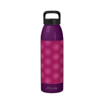 Pink Floral Reusable Water Bottles