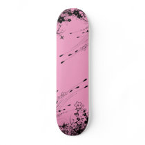 pink floral skateboards by ThEskimo pink floral skateboards