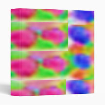 PINK Floral Spring Binders
