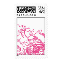 Pink Floral Stamp