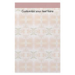 Pink Floral Stationery