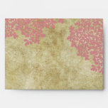 Pink Floral Vintage Envelope