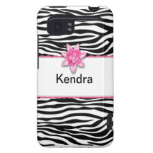 Pink floral zebra print HTC vivid case
