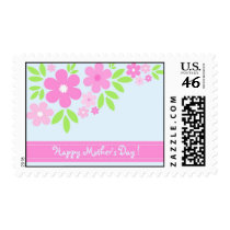 Pink florals Mother's day - Postage postage by cycreation Pink florals Mother's day - Postage postage