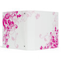 Pink Flourish 1.5" Binder by myhmdesigns Pink Flourish 1.5" Binder