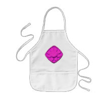 Pink flower aprons