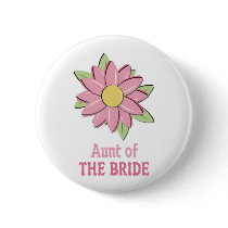 Pink Flower Bride Aunt
