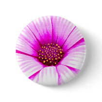 Pink Flower Button