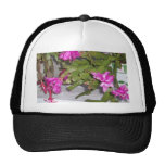 Pink Flower Cactus Trucker Hats