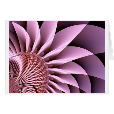 Pink Flower Card by Janetino
