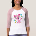Pink Flower Cat ( gatto) t-shirts by nextstopitaly Pink Flower Cat ( gatto) t-shirts