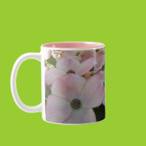 Pink Flower Dogwood Mug