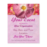 Pink Flower Event Flyer