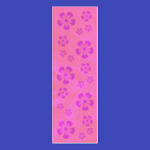 Pink Flower Fractal Power Bookmark profile cards