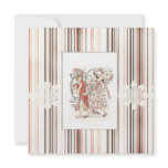 Pink Flower Girls Custom Invitation