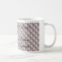 Pink Flower Green Cup Design, Happy Mother's Day!2 mugs by BloomingBouTees Pink Flower Green Cup Design, Happy Mother's Day!2 mugs