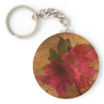 Pink Flower Keychain